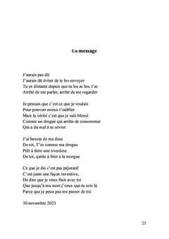 Ma poésie - 2023-2024