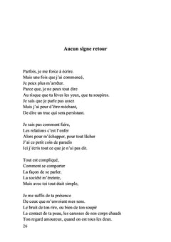 Ma poésie - 2023-2024
