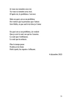 Ma poésie - 2023-2024