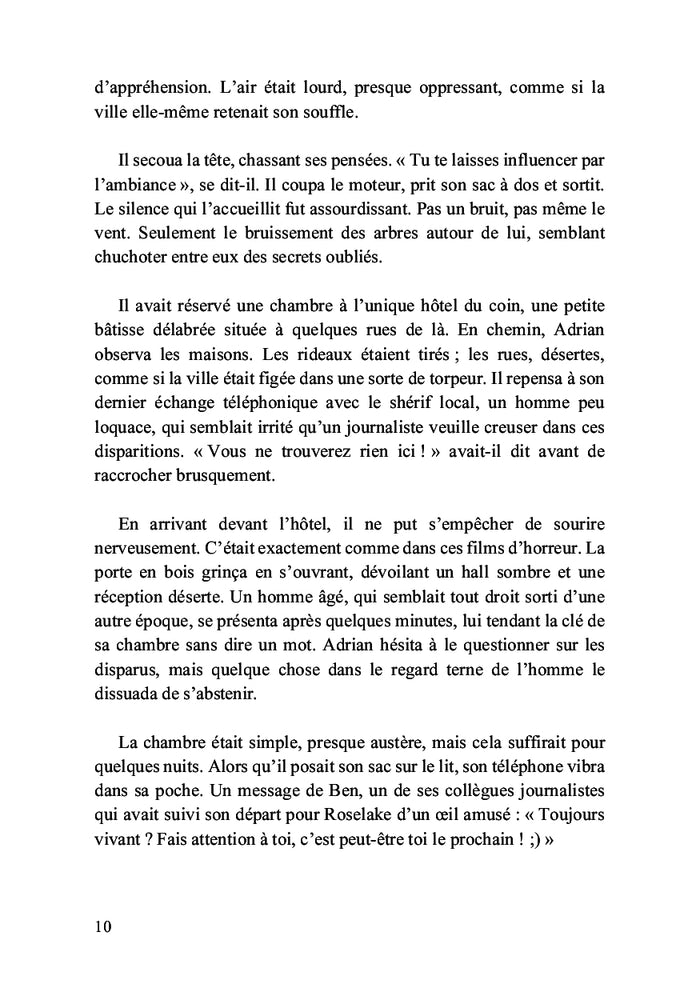 Les ombres de Roselake