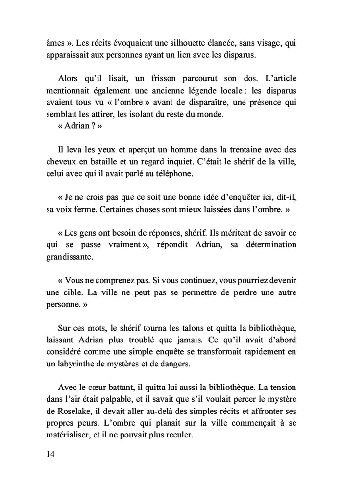 Les ombres de Roselake