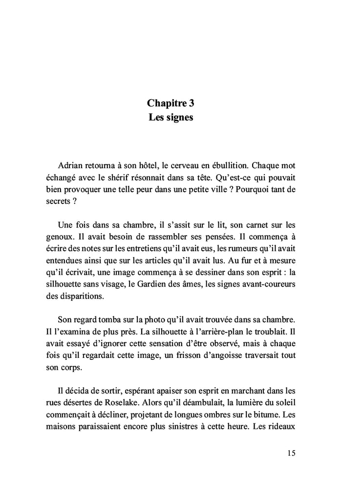 Les ombres de Roselake