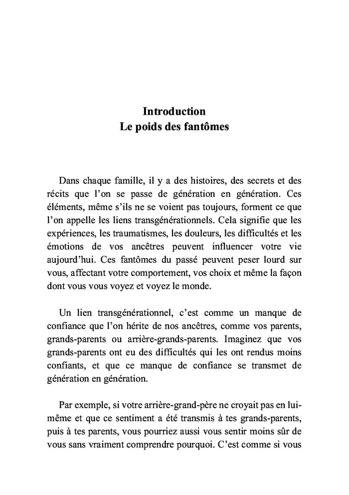 Les fantômes de vos ancêtres