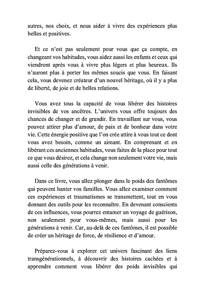 Les fantômes de vos ancêtres