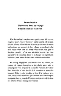 Ma recette magique pour trouver l'amour