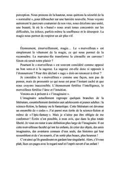 Ce que m'a dit la lumière