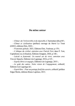 Écologie, le tout ou le rien