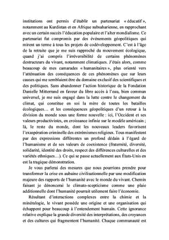 Écologie, le tout ou le rien