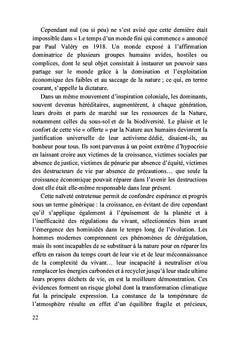 Écologie, le tout ou le rien