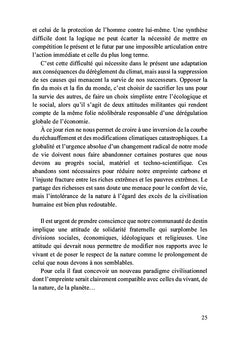 Écologie, le tout ou le rien