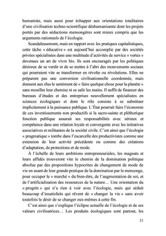Écologie, le tout ou le rien