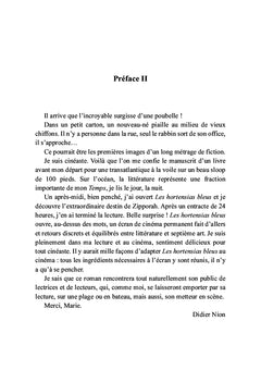 Les hortensias bleus