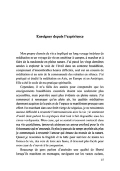 Éveillez-vous à la Nature