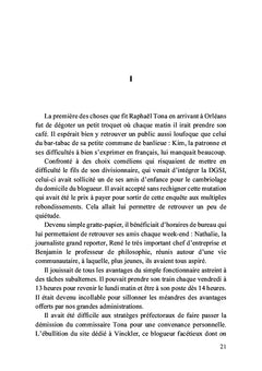 Raphaël Tona encore flic !