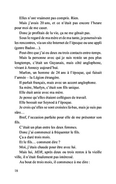 Les choix de partenaires par ma mère