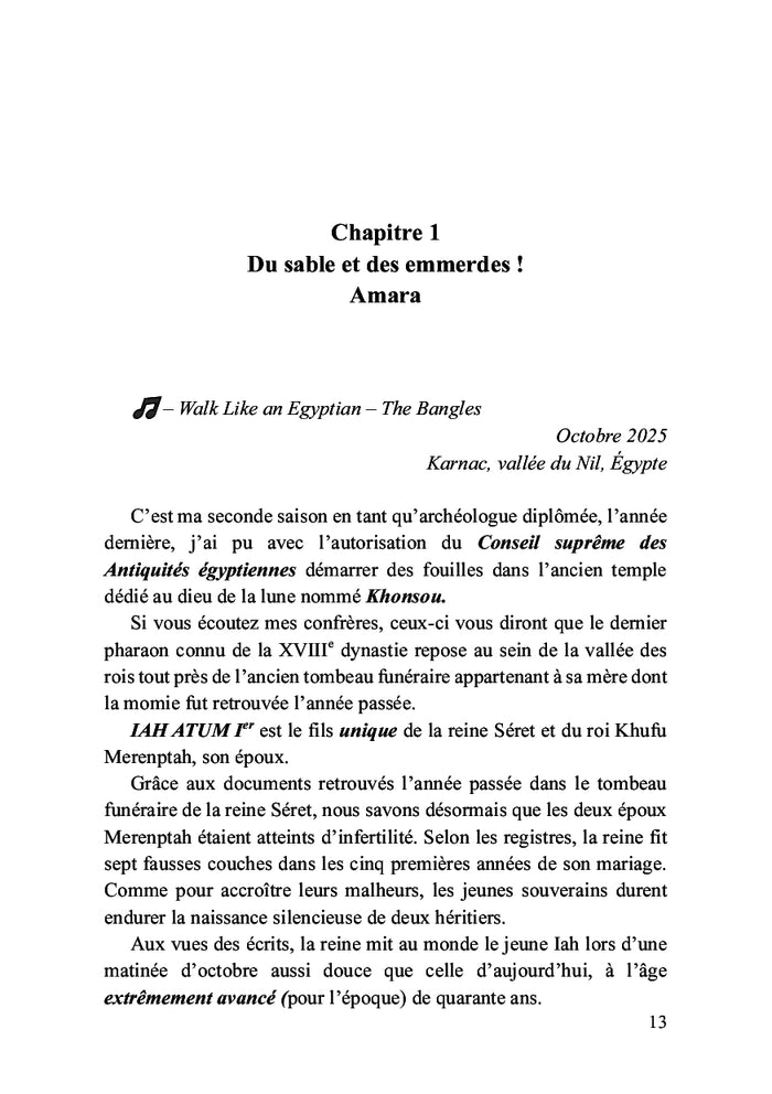 Chroniques d'une archéologue en galère