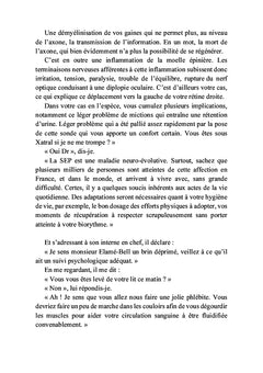 Parcours d'une vie entravée par la SEP