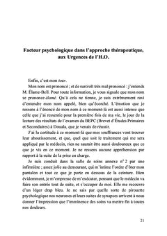 Parcours d'une vie entravée par la SEP