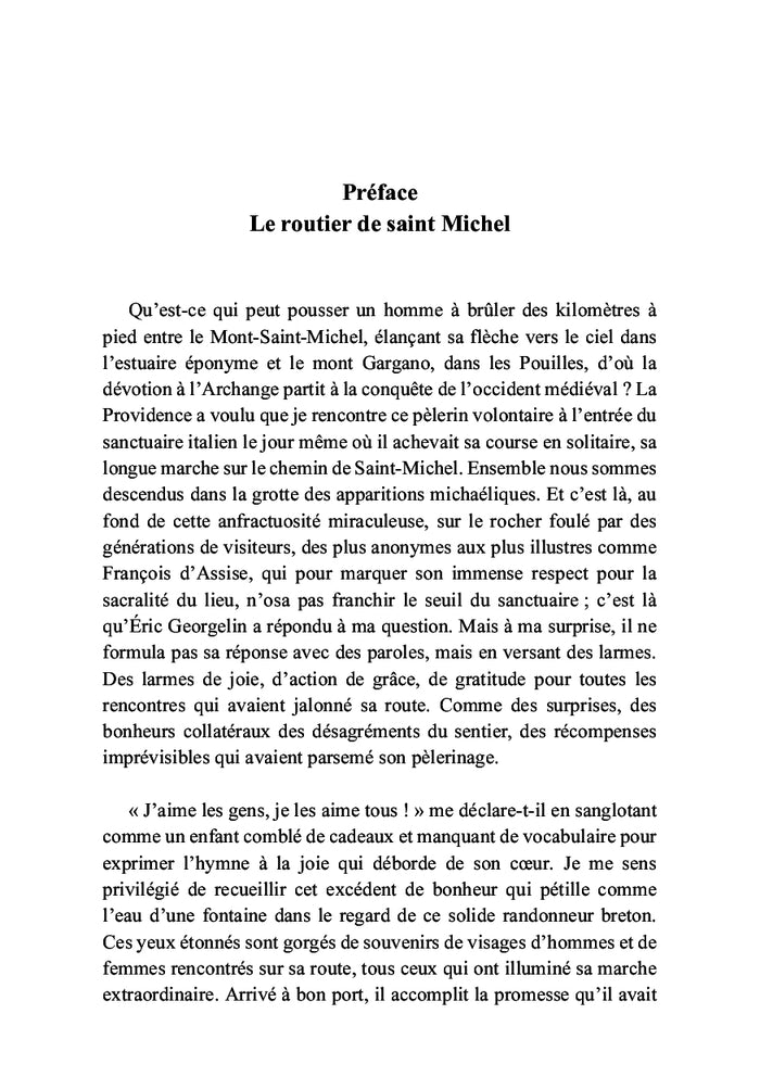 Le chemin de l'archange