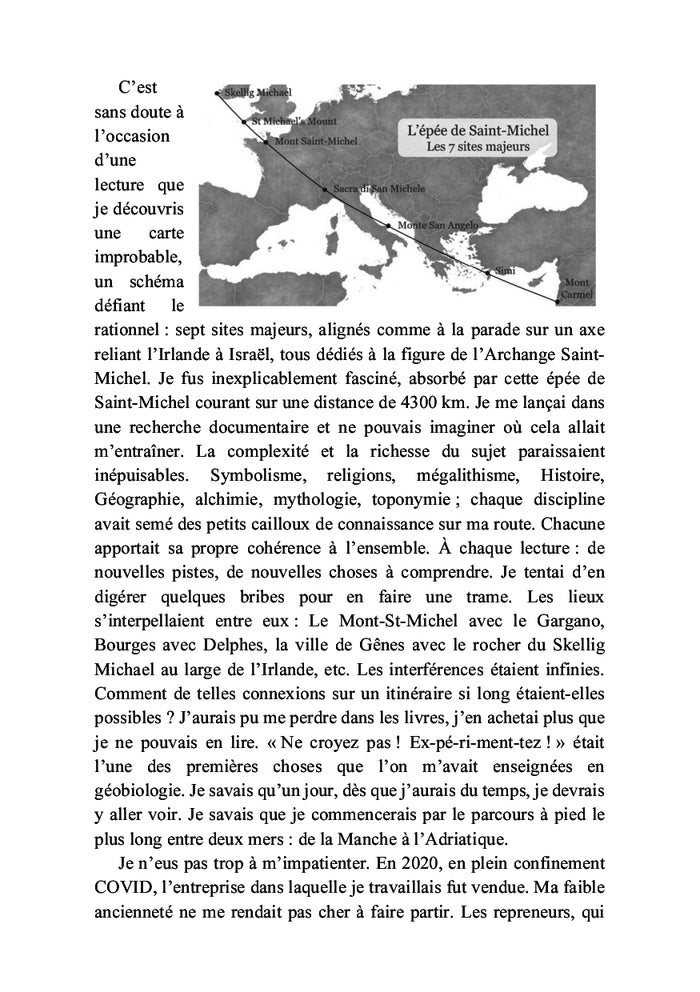 Le chemin de l'archange