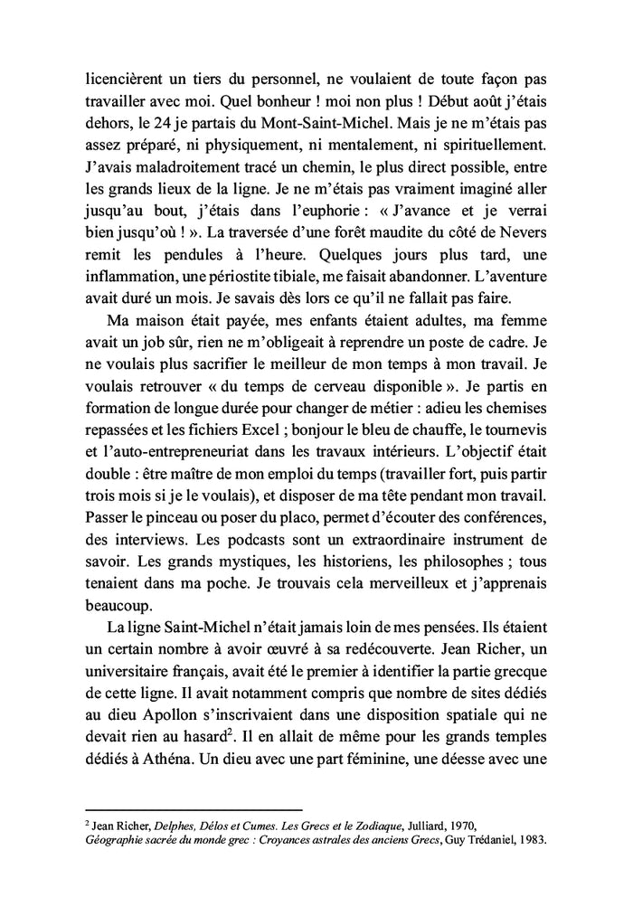 Le chemin de l'archange