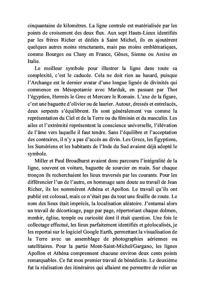 Le chemin de l'archange