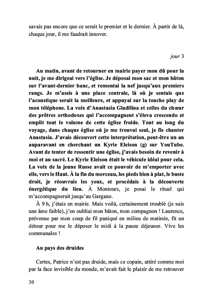 Le chemin de l'archange