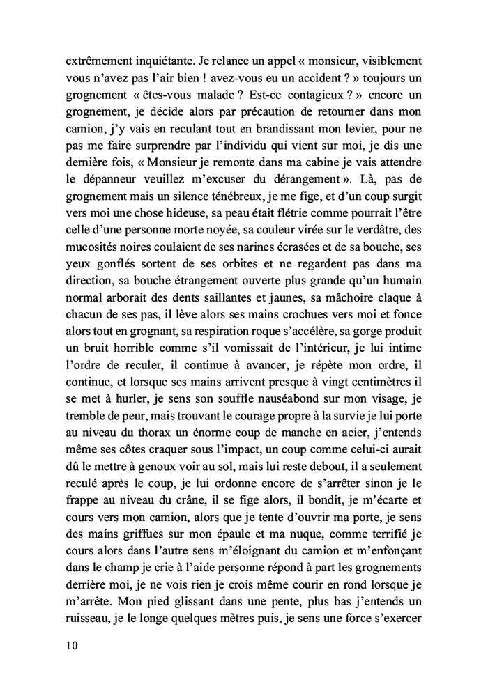 Destination vers l'enfer