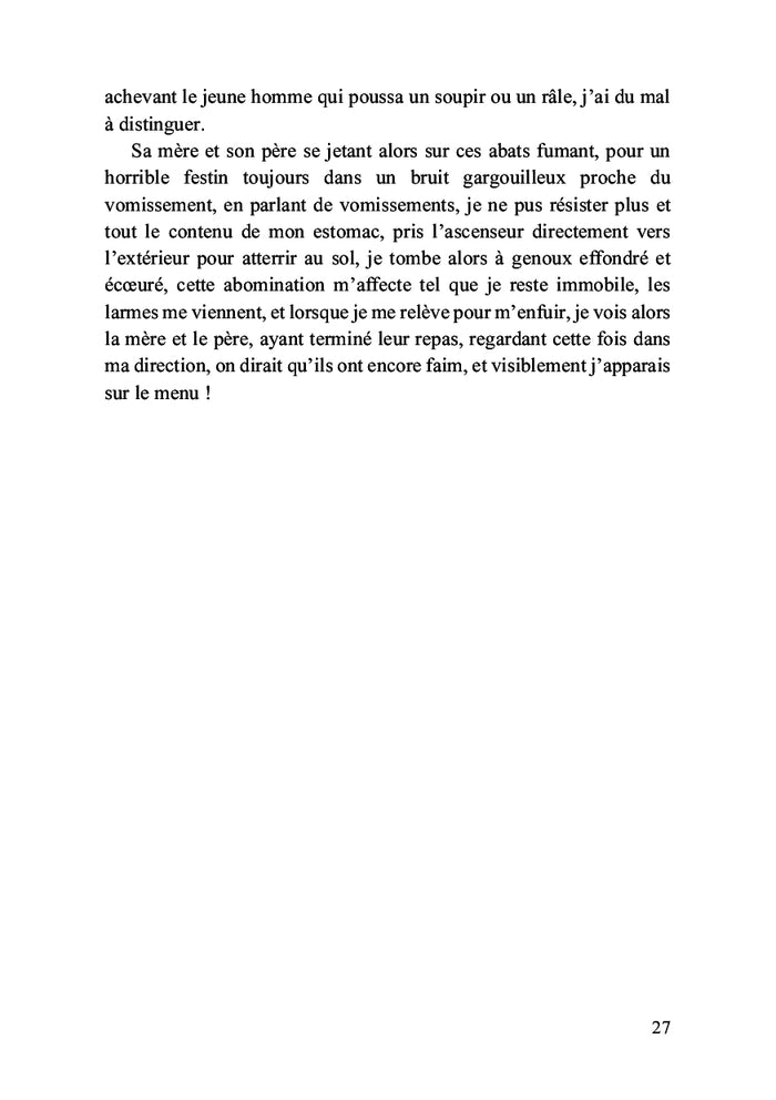 Destination vers l'enfer