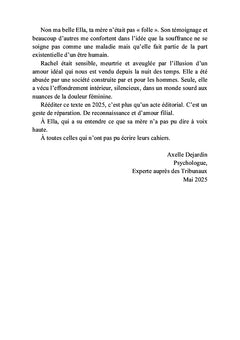 Cahiers de ma mère