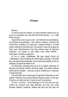Cahiers de ma mère