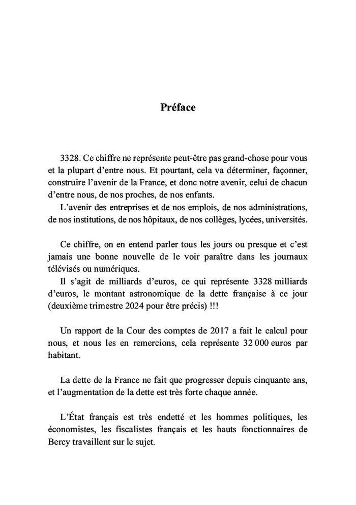 77 mesures stratégiques économiques et politiques pour (enfin) rembourser la dette française