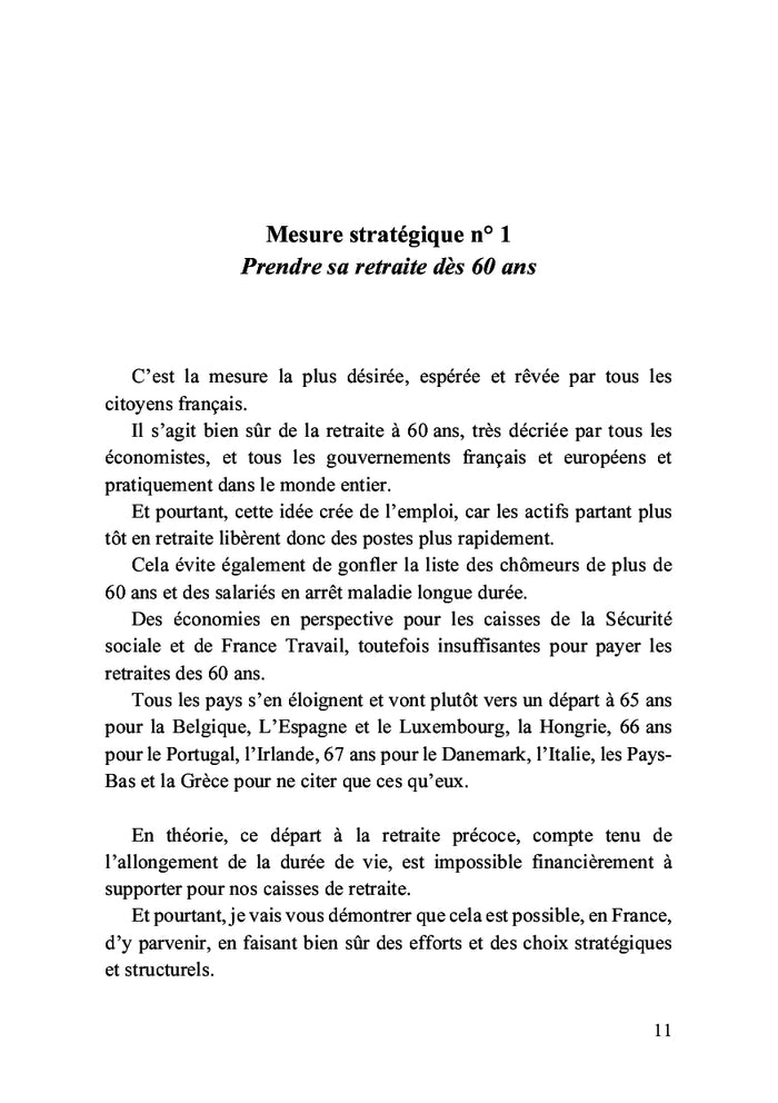 77 mesures stratégiques économiques et politiques pour (enfin) rembourser la dette française