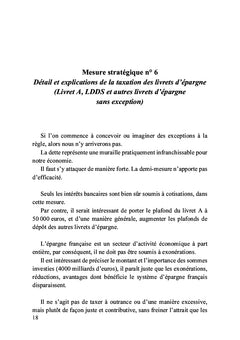 77 mesures stratégiques économiques et politiques pour (enfin) rembourser la dette française
