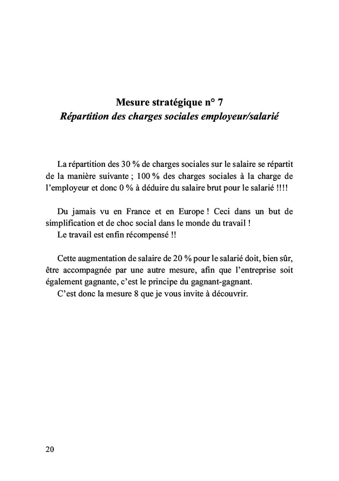 77 mesures stratégiques économiques et politiques pour (enfin) rembourser la dette française