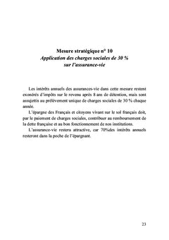 77 mesures stratégiques économiques et politiques pour (enfin) rembourser la dette française