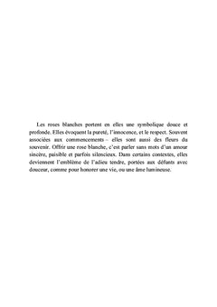 Les roses blanches