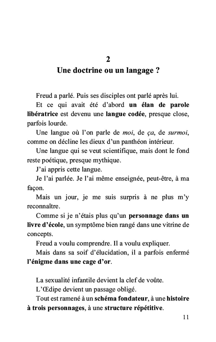 Retour à Freud, retour au père