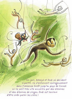 Zékéyé et le singe de Cocodi