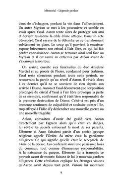 Mémorial Légende perdue