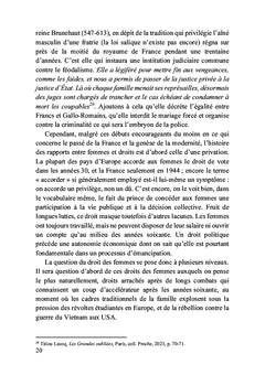 Droit de femmes, femmes de droit