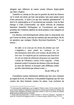 Droit de femmes, femmes de droit