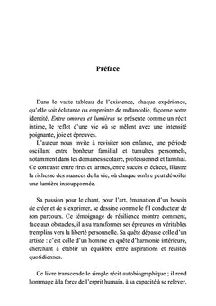 Entre ombres et lumières