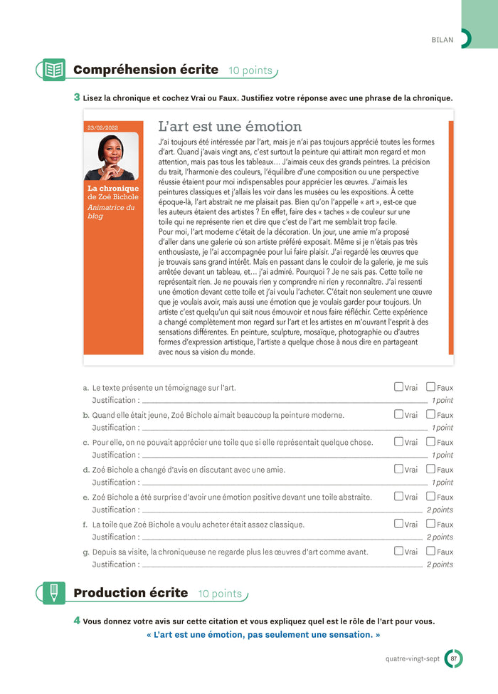 Inspire 3 - Cahier d'activités