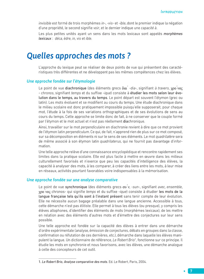 Enseigner à l'école - Comment enseigner le vocabulaire à l'école ?