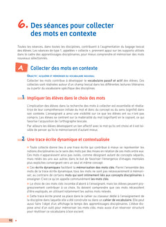 Enseigner à l'école - Comment enseigner le vocabulaire à l'école ?