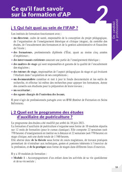 Sélection IFAP 2026 pour entrer en école d'auxiliaire de puériculture