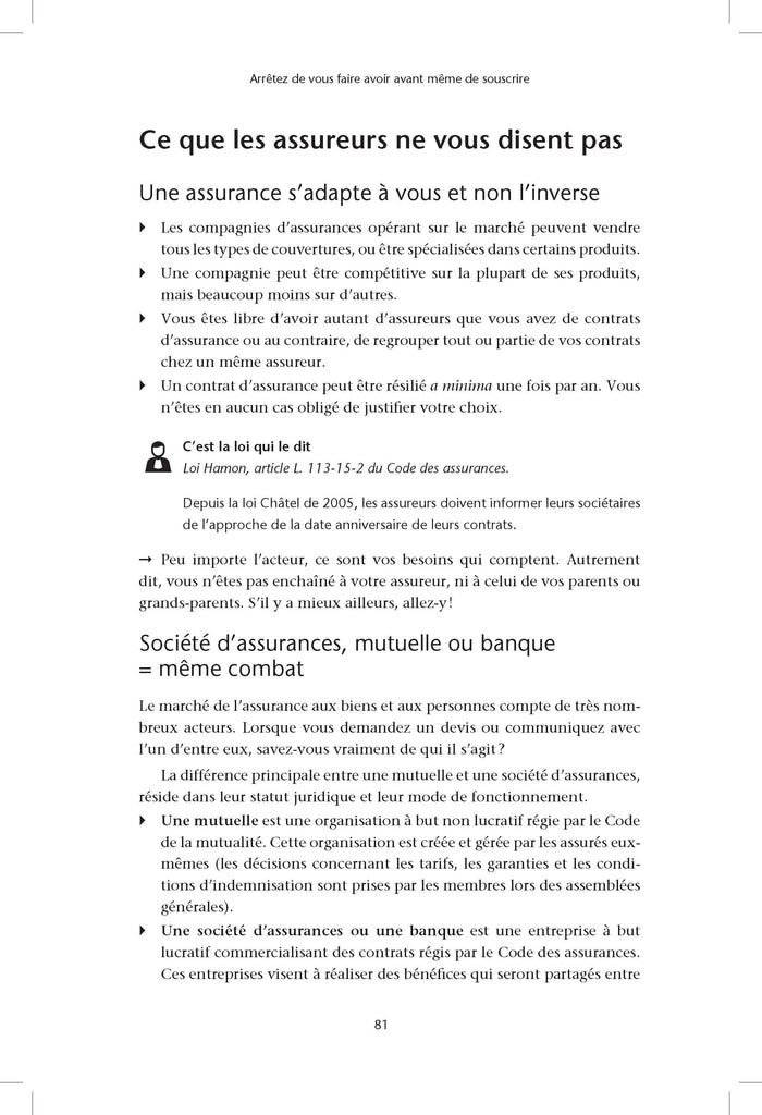 J'arrête de me faire avoir !