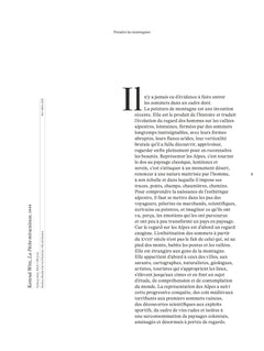 Peindre les montagnes