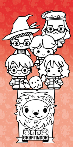 Harry Potter - Mes coloriages mignons - Hermione et ses amis